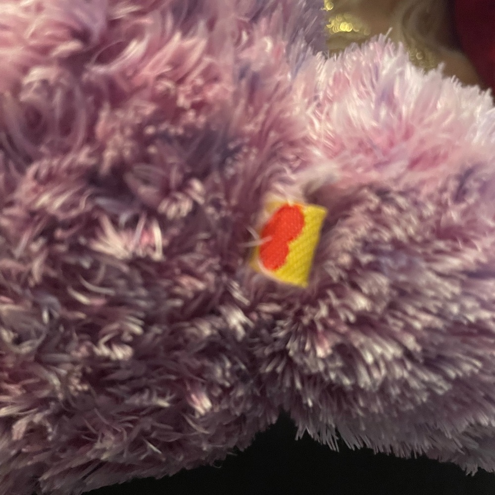 Build-A-Bear Lavender Plush Teddy - Picture 3 of 5